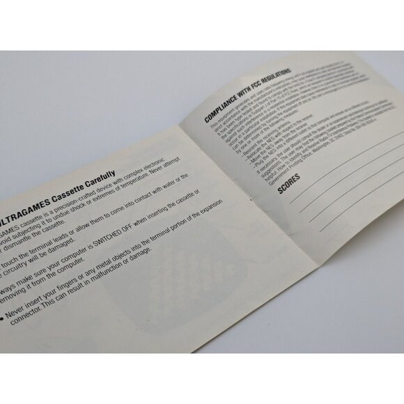 Qbert (NES Nintendo, 1989) Authentic Manual Booklet Only - Picture 6 of 6